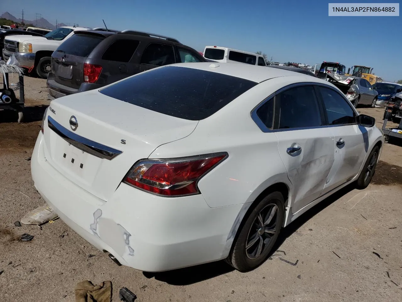 2015 Nissan Altima 2.5 VIN: 1N4AL3AP2FN864882 Lot: 78517454