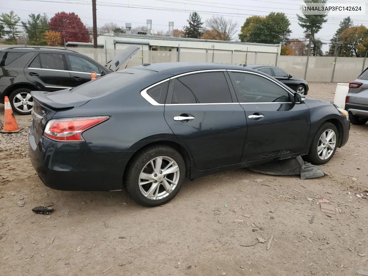 2015 Nissan Altima 2.5 VIN: 1N4AL3AP3FC142624 Lot: 78606524