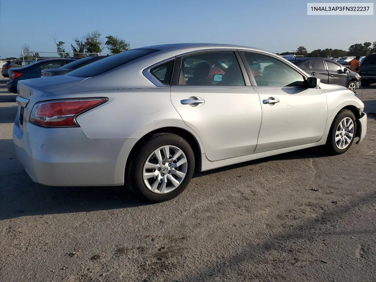 2015 Nissan Altima 2.5 VIN: 1N4AL3AP3FN322237 Lot: 78648354