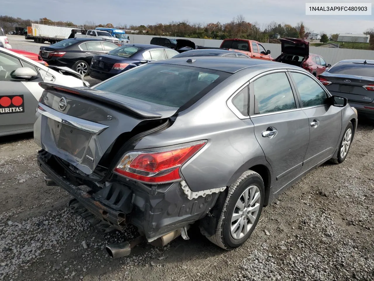 2015 Nissan Altima 2.5 VIN: 1N4AL3AP9FC480903 Lot: 78732264