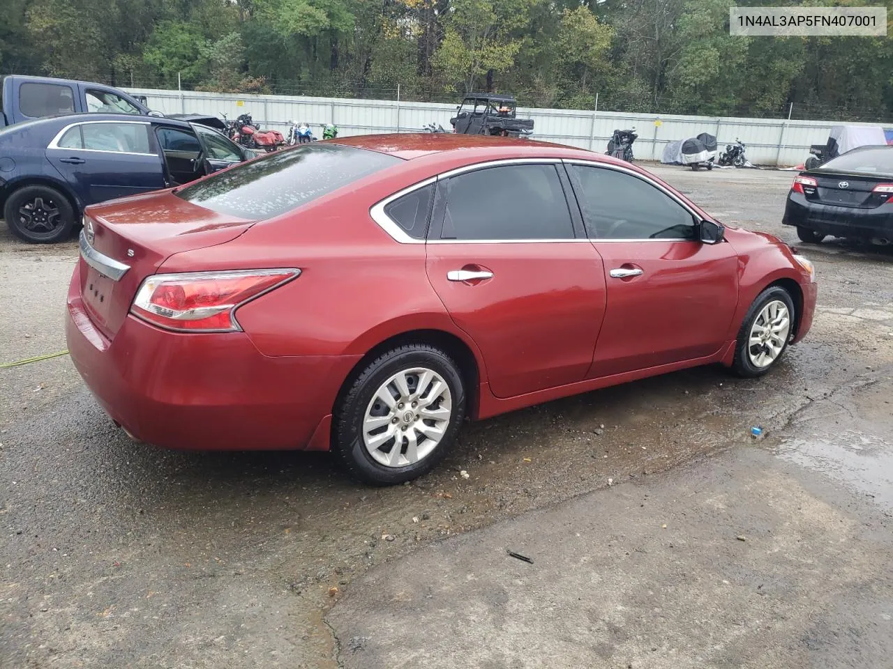 2015 Nissan Altima 2.5 VIN: 1N4AL3AP5FN407001 Lot: 78898884