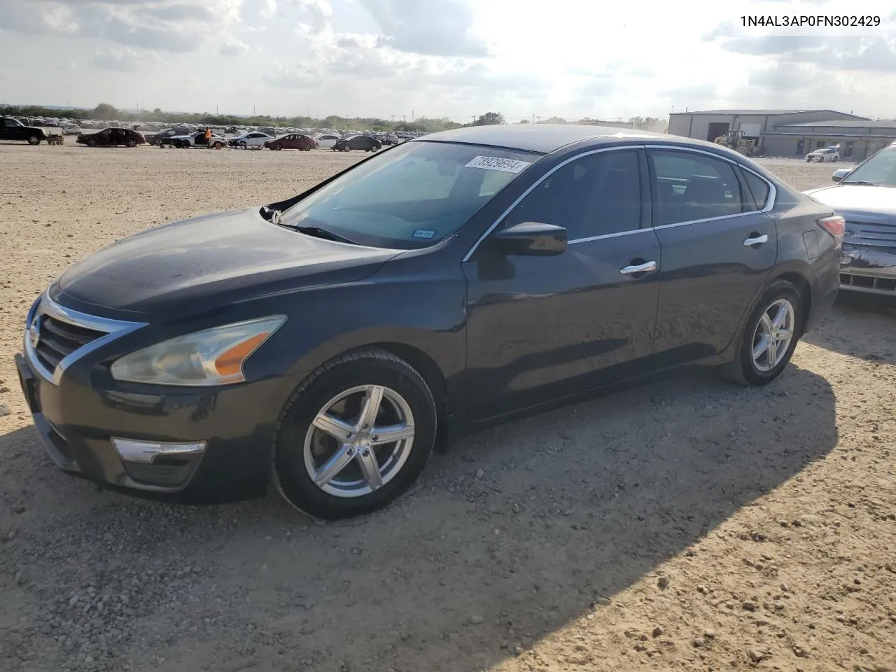 2015 Nissan Altima 2.5 VIN: 1N4AL3AP0FN302429 Lot: 78929694