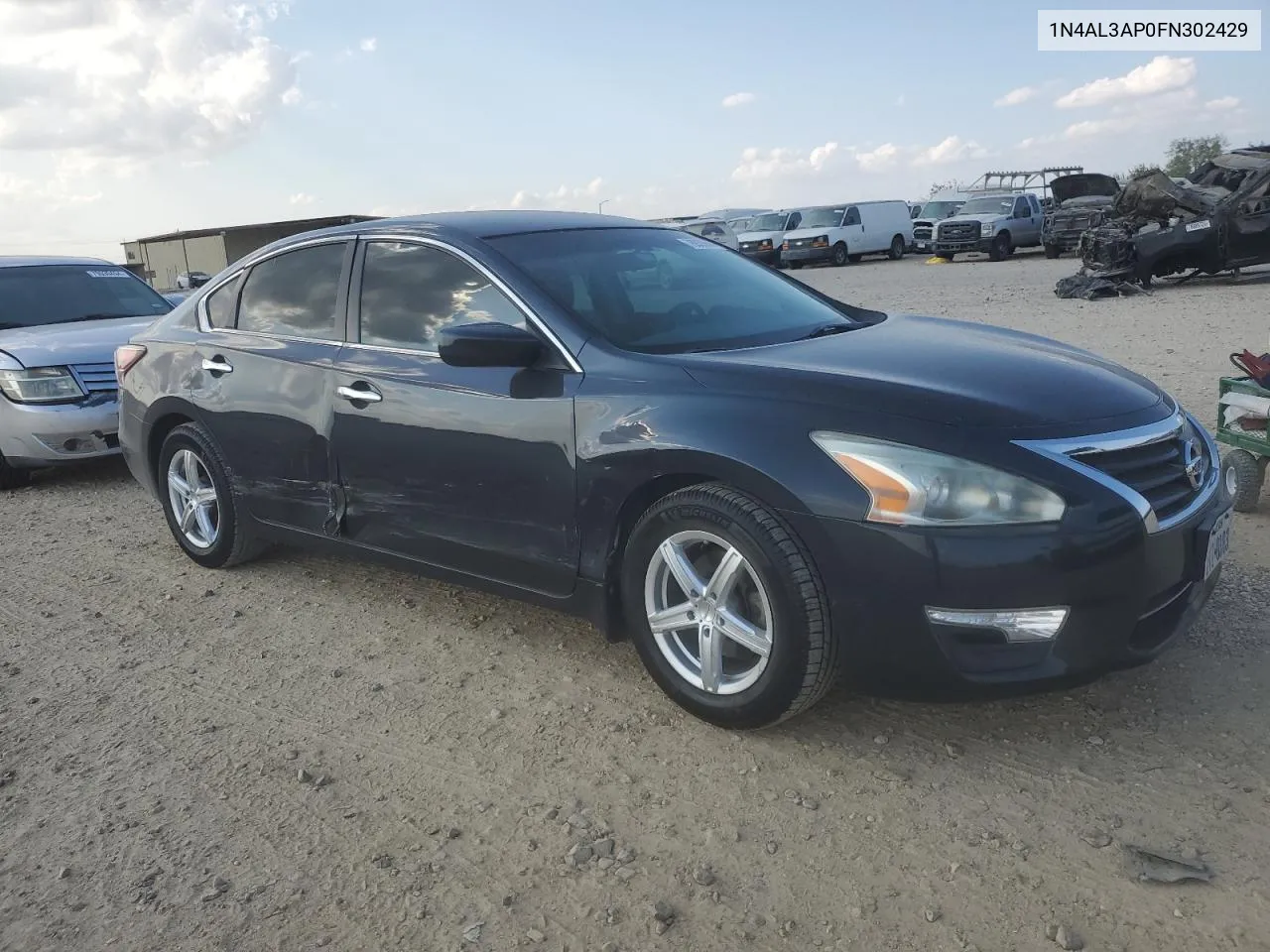 2015 Nissan Altima 2.5 VIN: 1N4AL3AP0FN302429 Lot: 78929694