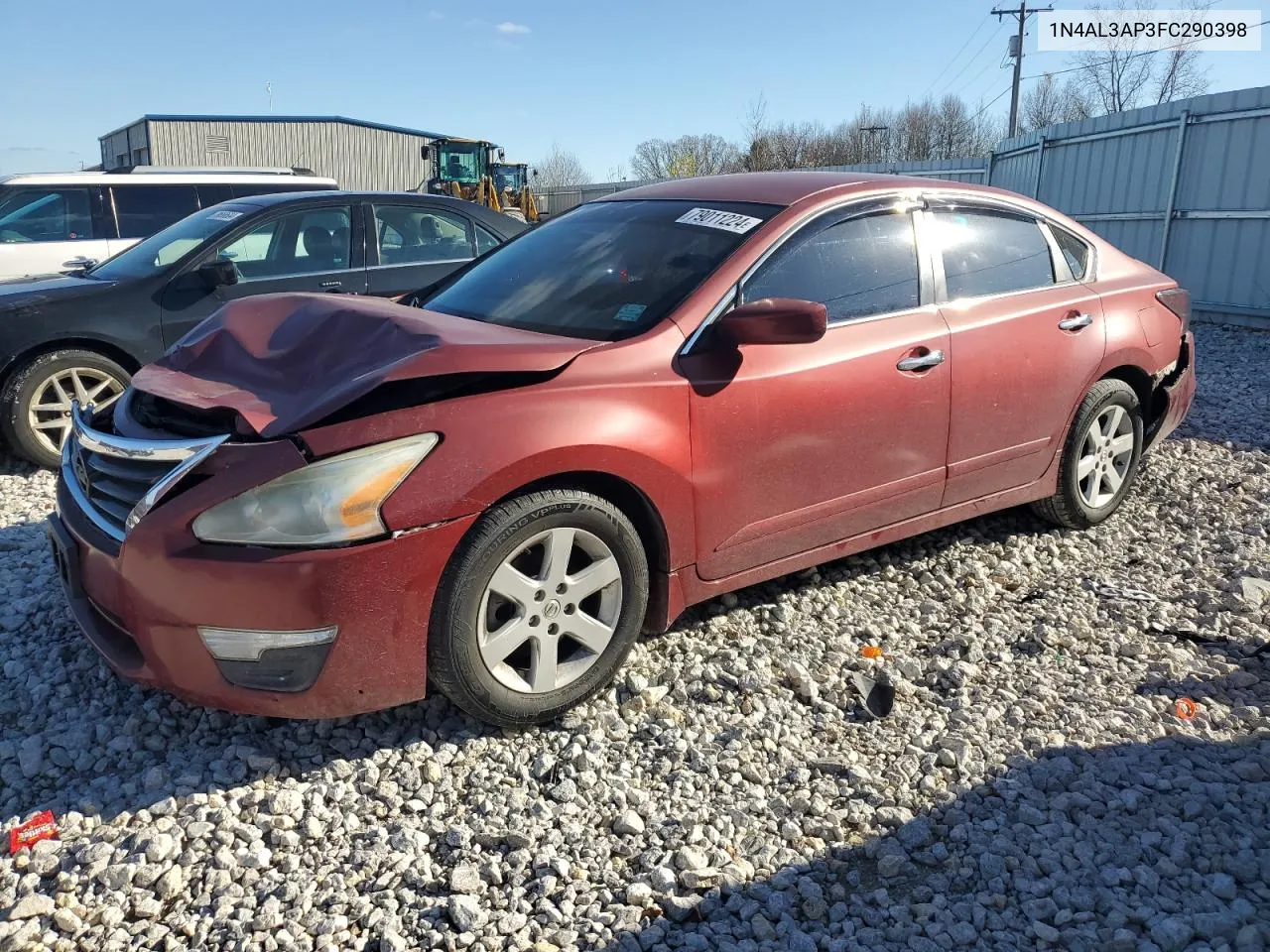 2015 Nissan Altima 2.5 VIN: 1N4AL3AP3FC290398 Lot: 79011224