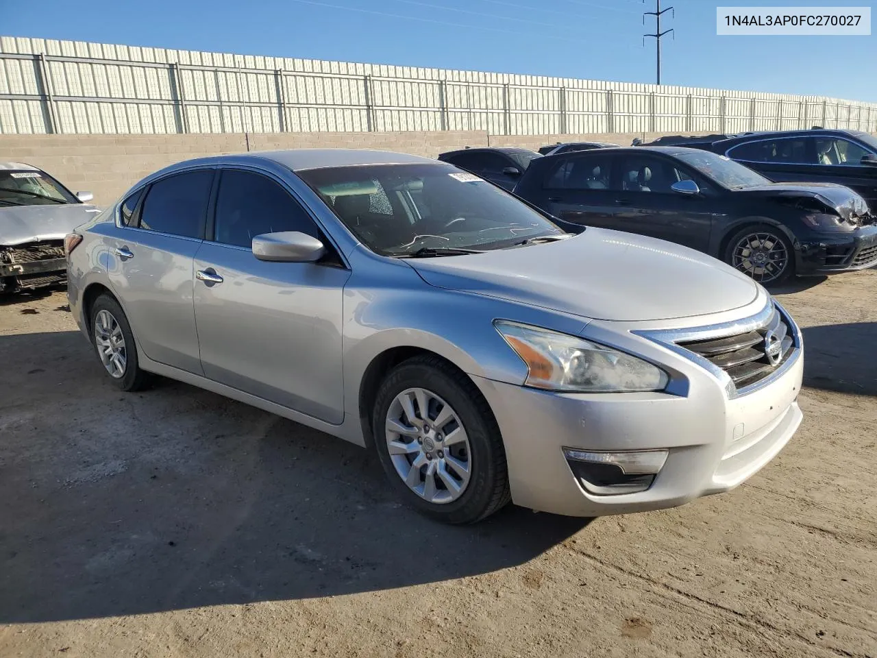 2015 Nissan Altima 2.5 VIN: 1N4AL3AP0FC270027 Lot: 79137294