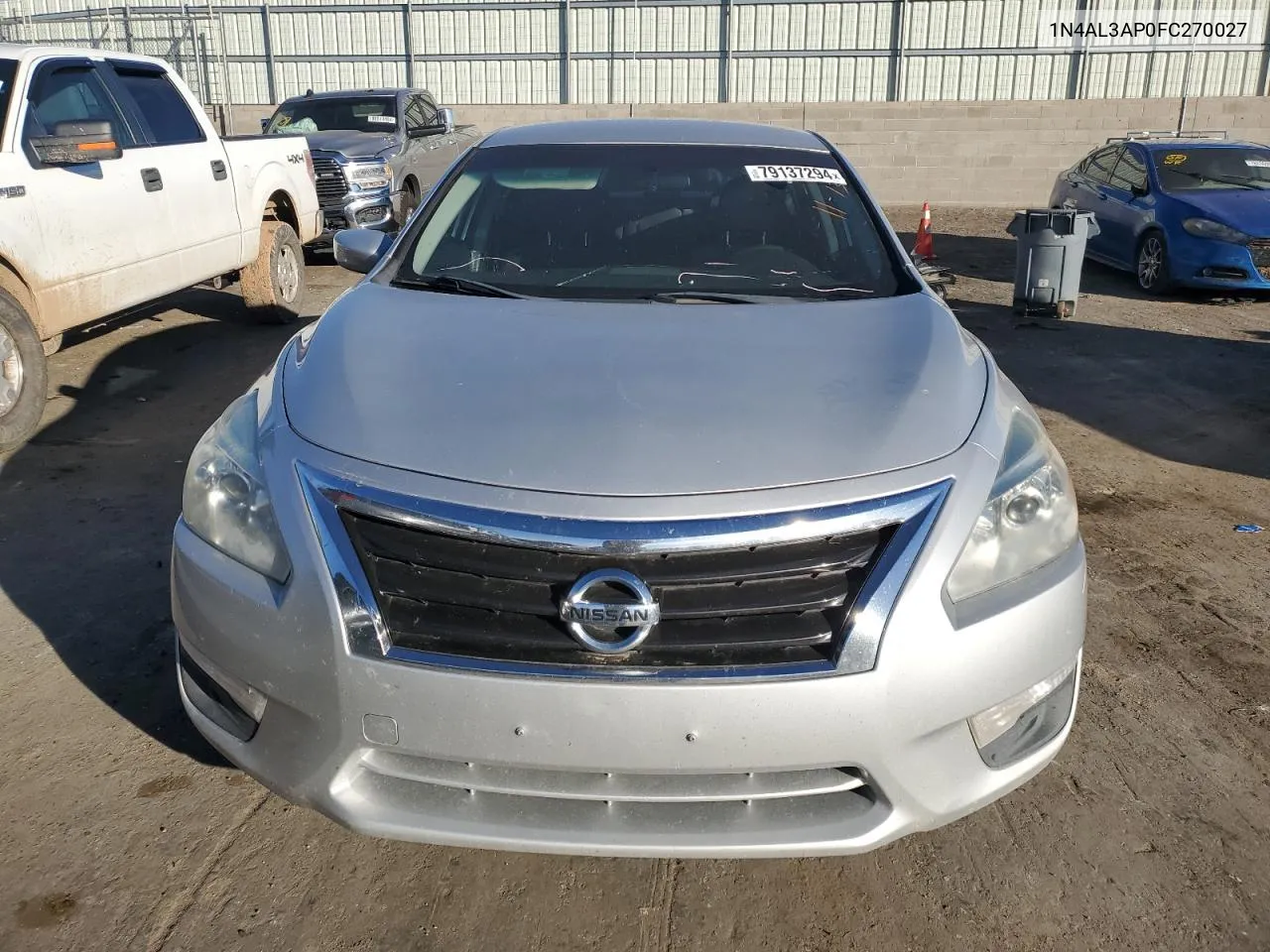 2015 Nissan Altima 2.5 VIN: 1N4AL3AP0FC270027 Lot: 79137294