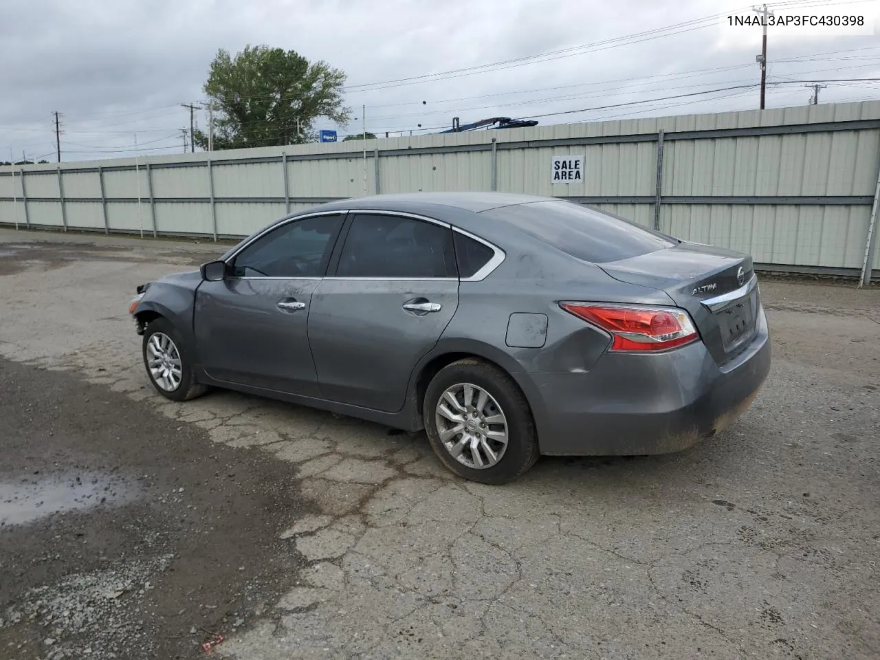 2015 Nissan Altima 2.5 VIN: 1N4AL3AP3FC430398 Lot: 79180604