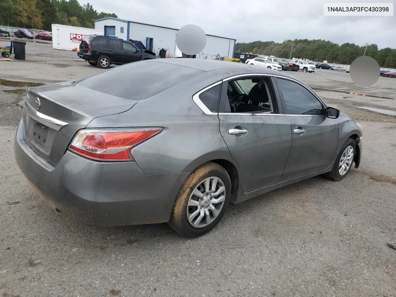 2015 Nissan Altima 2.5 VIN: 1N4AL3AP3FC430398 Lot: 79180604