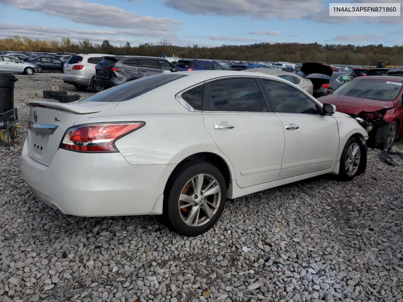 2015 Nissan Altima 2.5 VIN: 1N4AL3AP5FN871860 Lot: 79242434