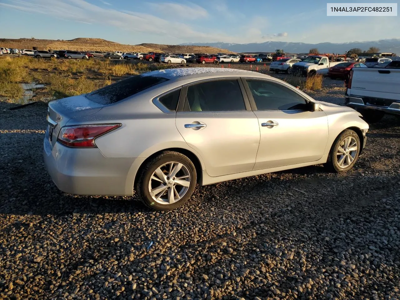 2015 Nissan Altima 2.5 VIN: 1N4AL3AP2FC482251 Lot: 79293824