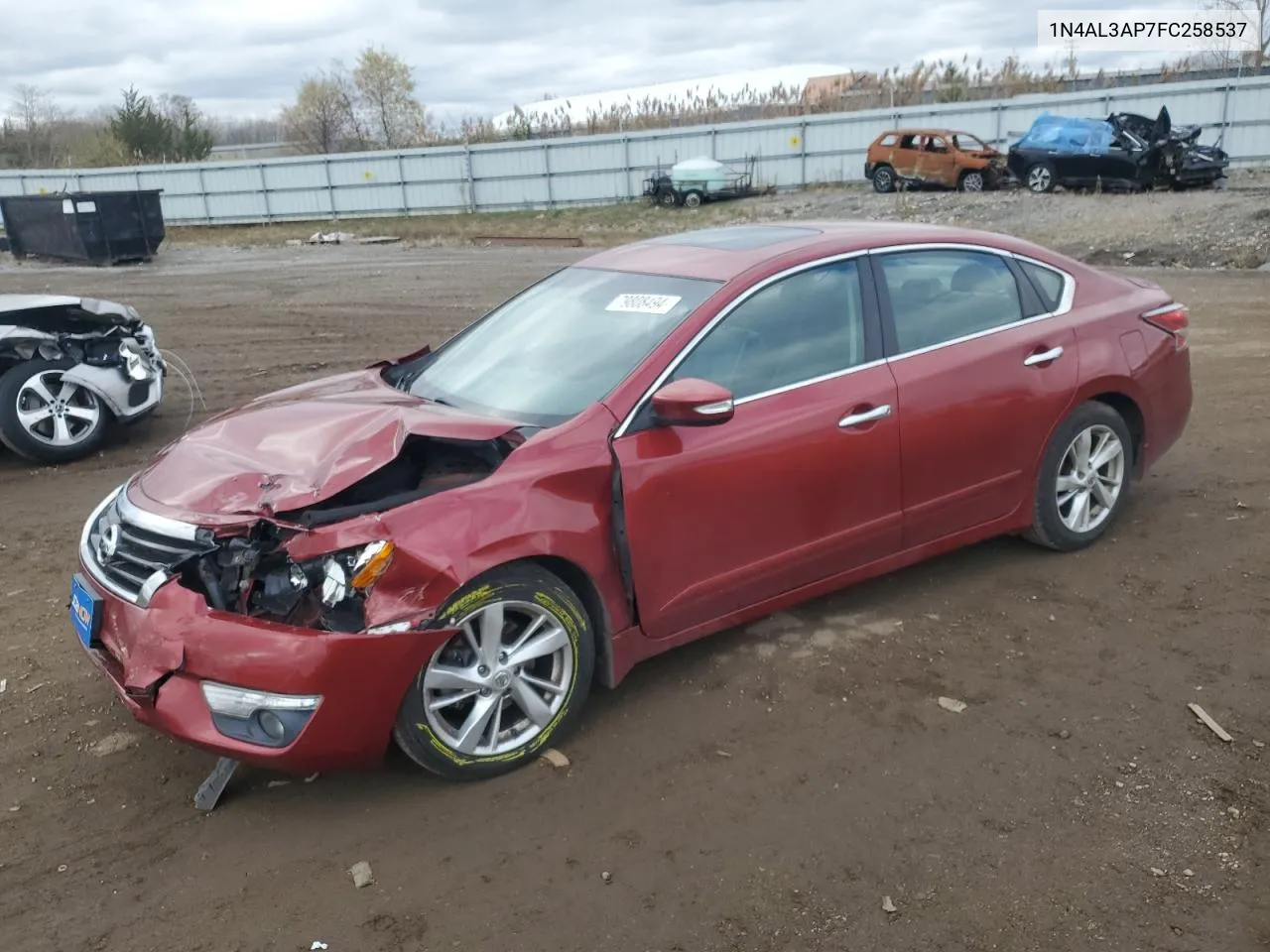 2015 Nissan Altima 2.5 VIN: 1N4AL3AP7FC258537 Lot: 79808494