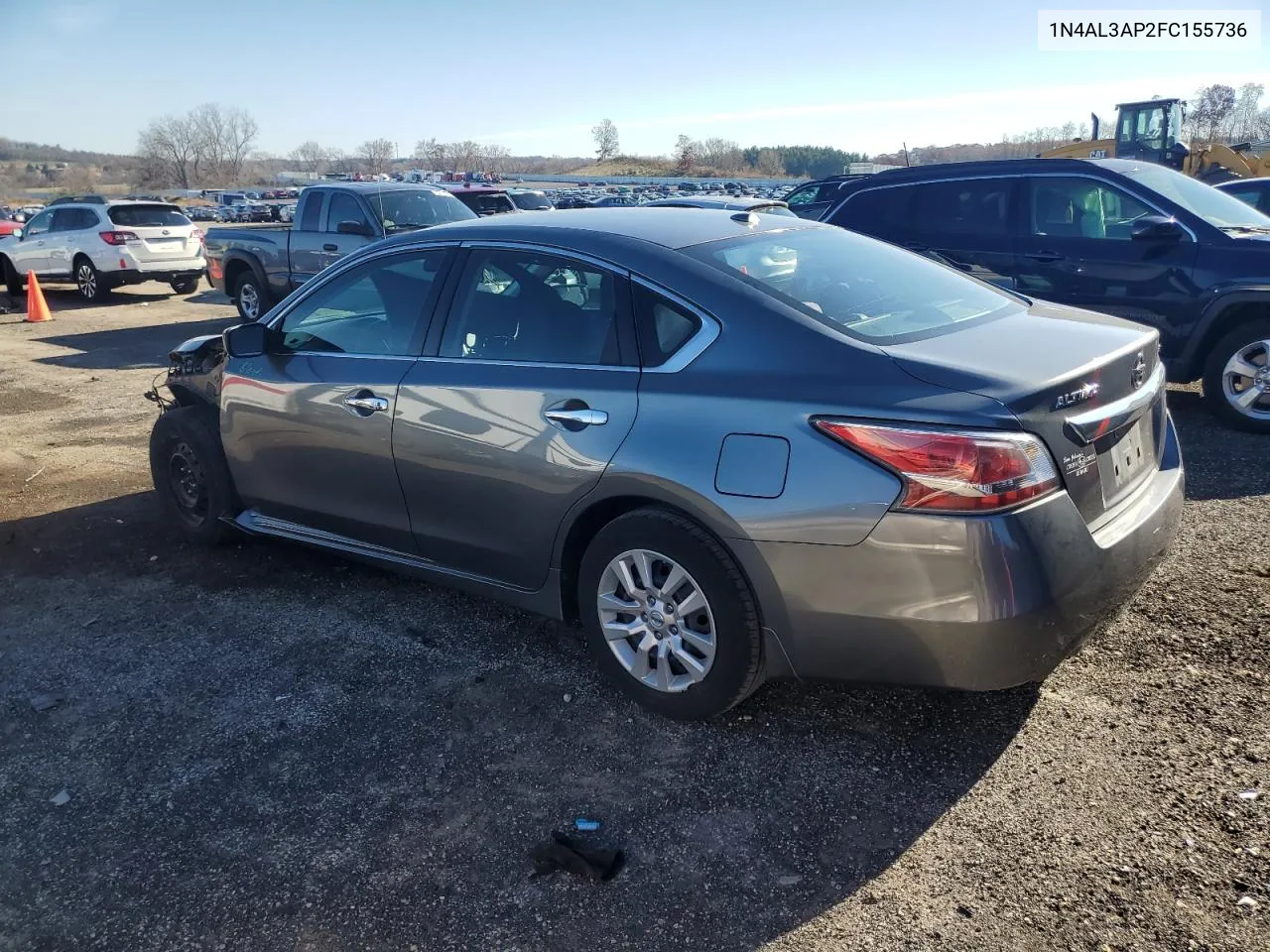 2015 Nissan Altima 2.5 VIN: 1N4AL3AP2FC155736 Lot: 80134714