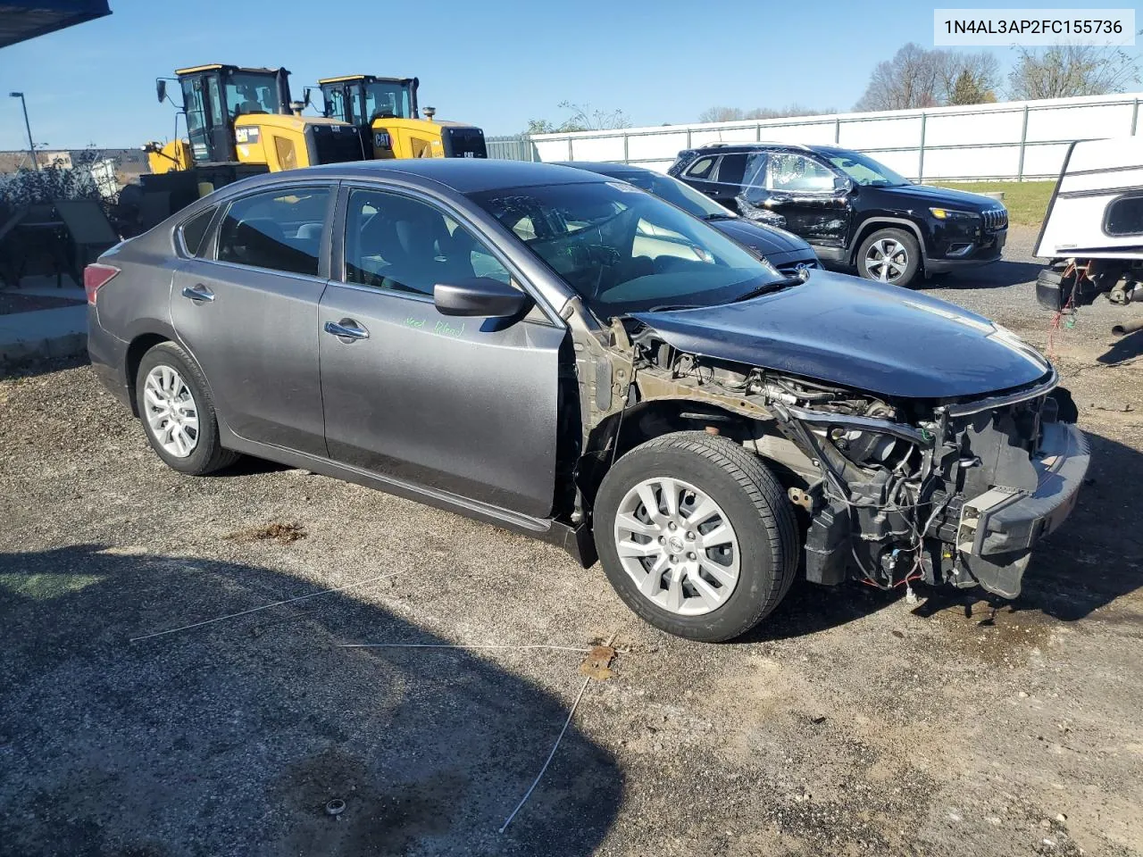 2015 Nissan Altima 2.5 VIN: 1N4AL3AP2FC155736 Lot: 80134714