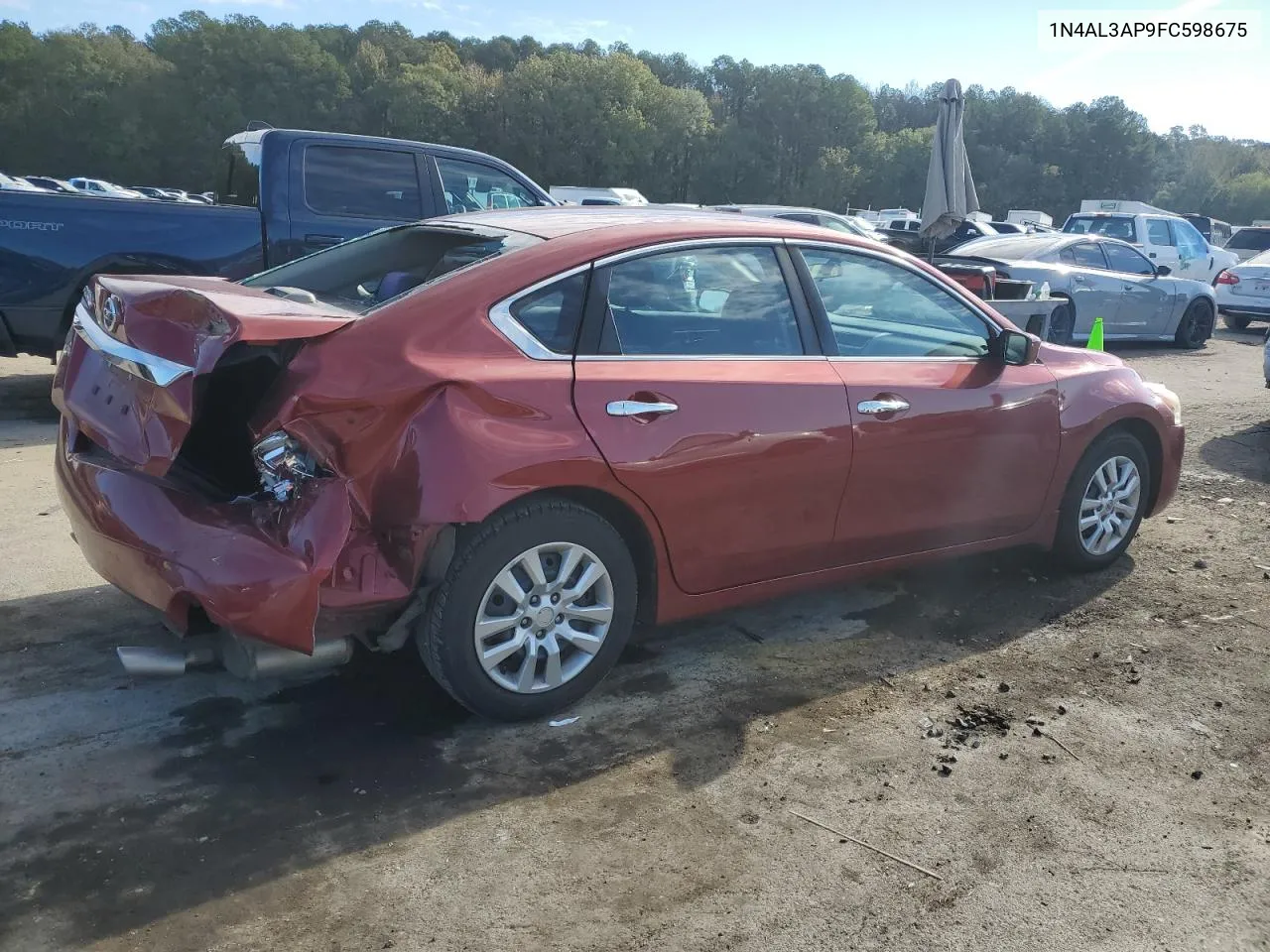 2015 Nissan Altima 2.5 VIN: 1N4AL3AP9FC598675 Lot: 80273654