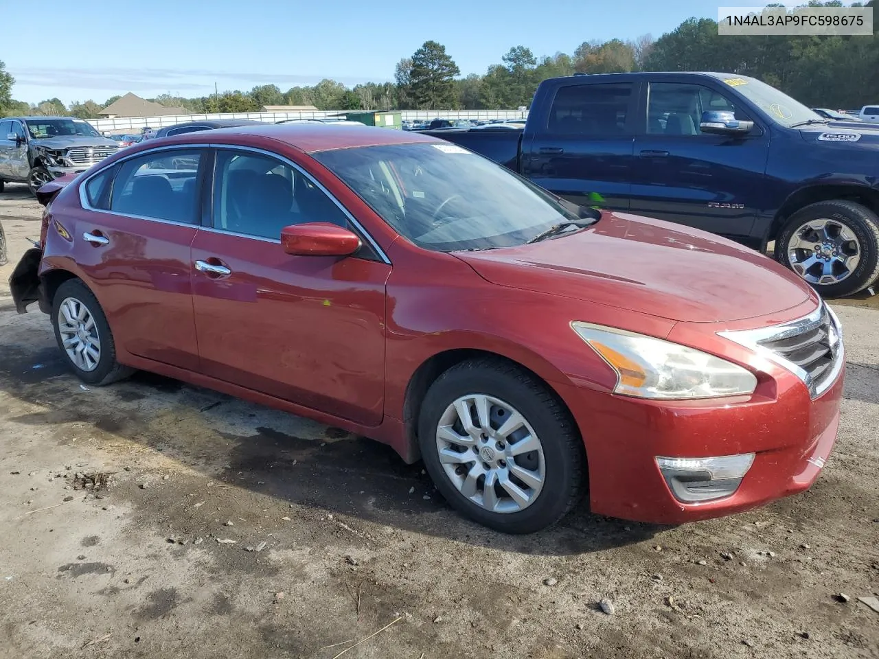 2015 Nissan Altima 2.5 VIN: 1N4AL3AP9FC598675 Lot: 80273654