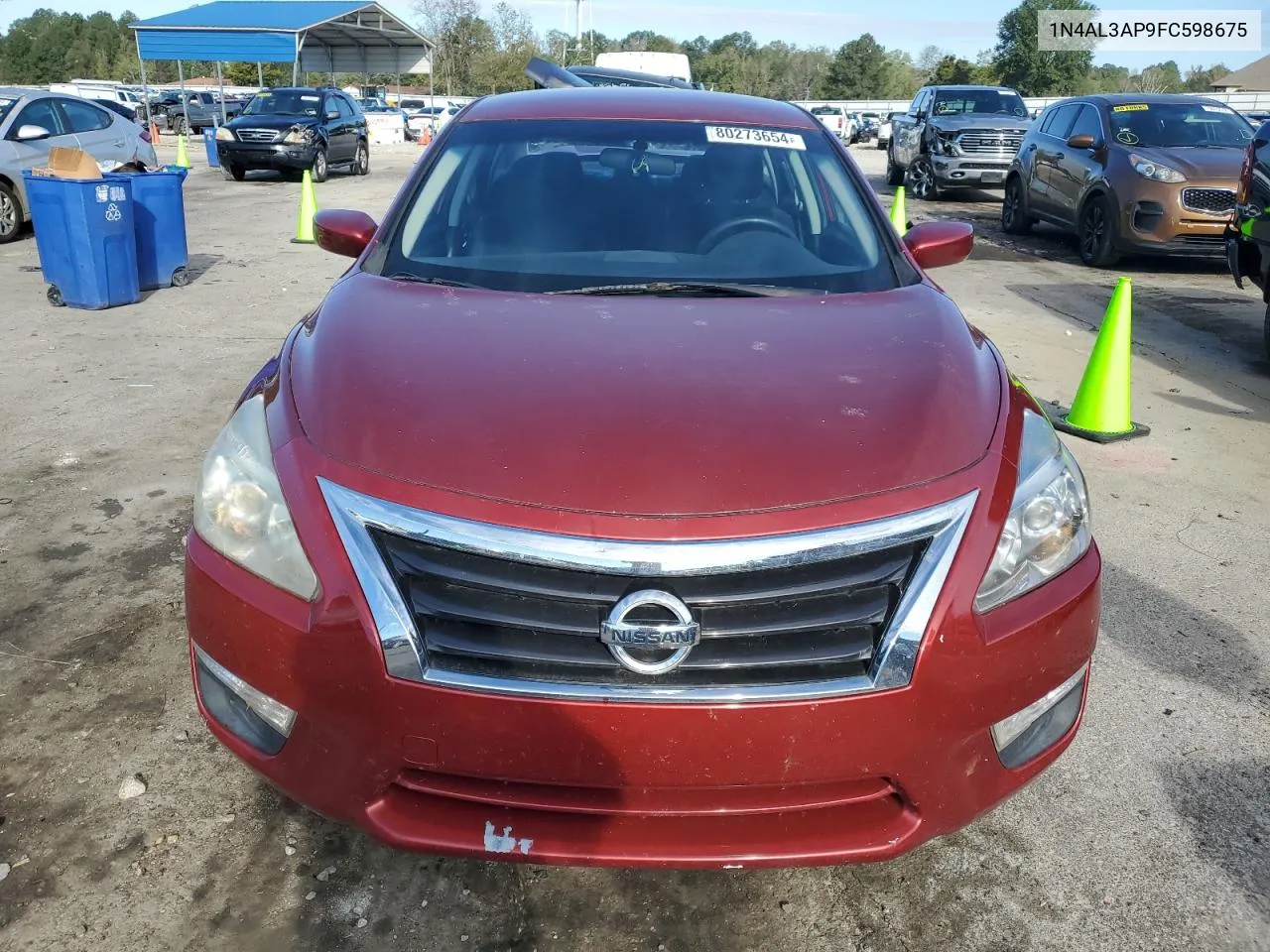 2015 Nissan Altima 2.5 VIN: 1N4AL3AP9FC598675 Lot: 80273654