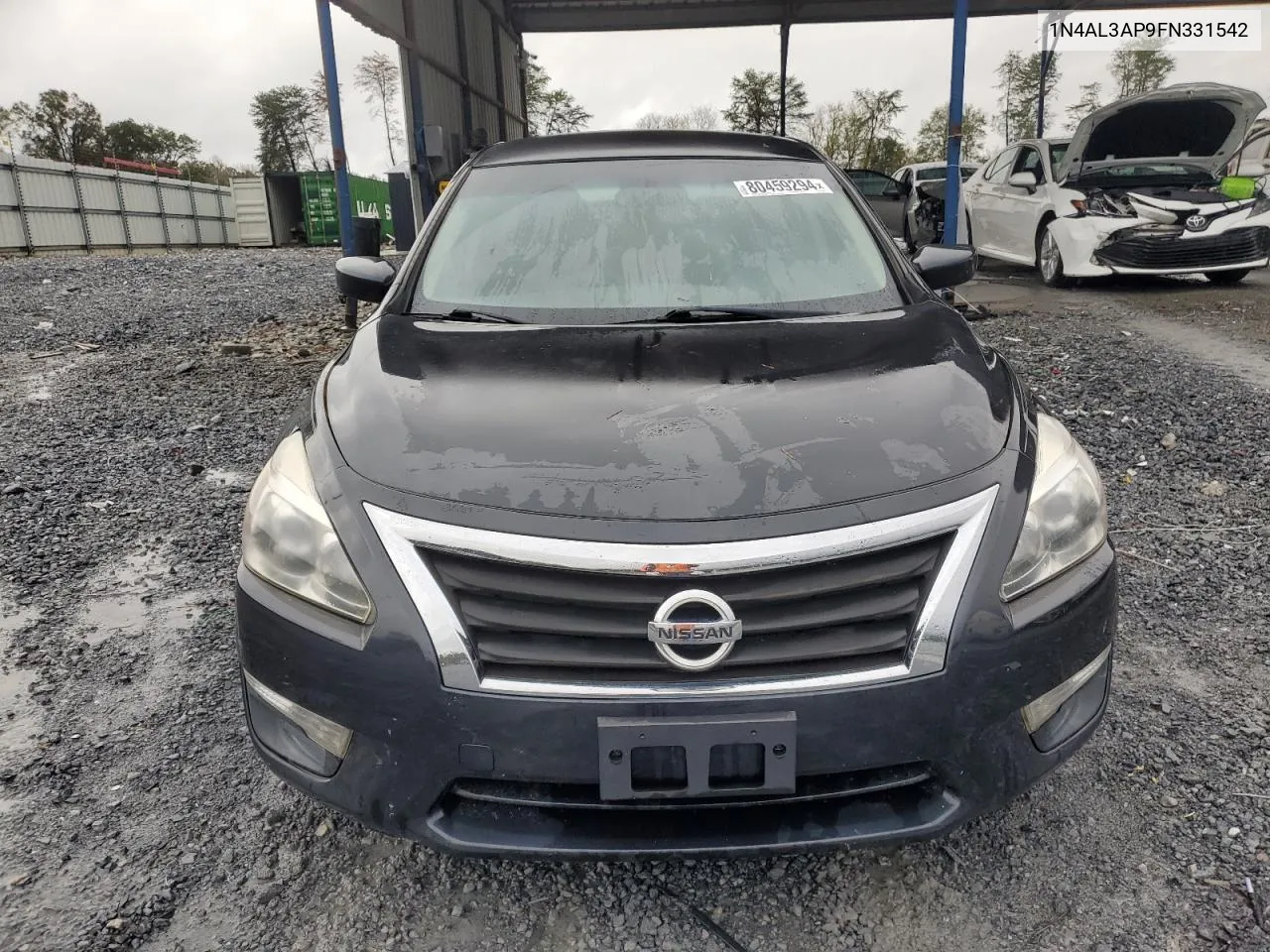 2015 Nissan Altima 2.5 VIN: 1N4AL3AP9FN331542 Lot: 80459294