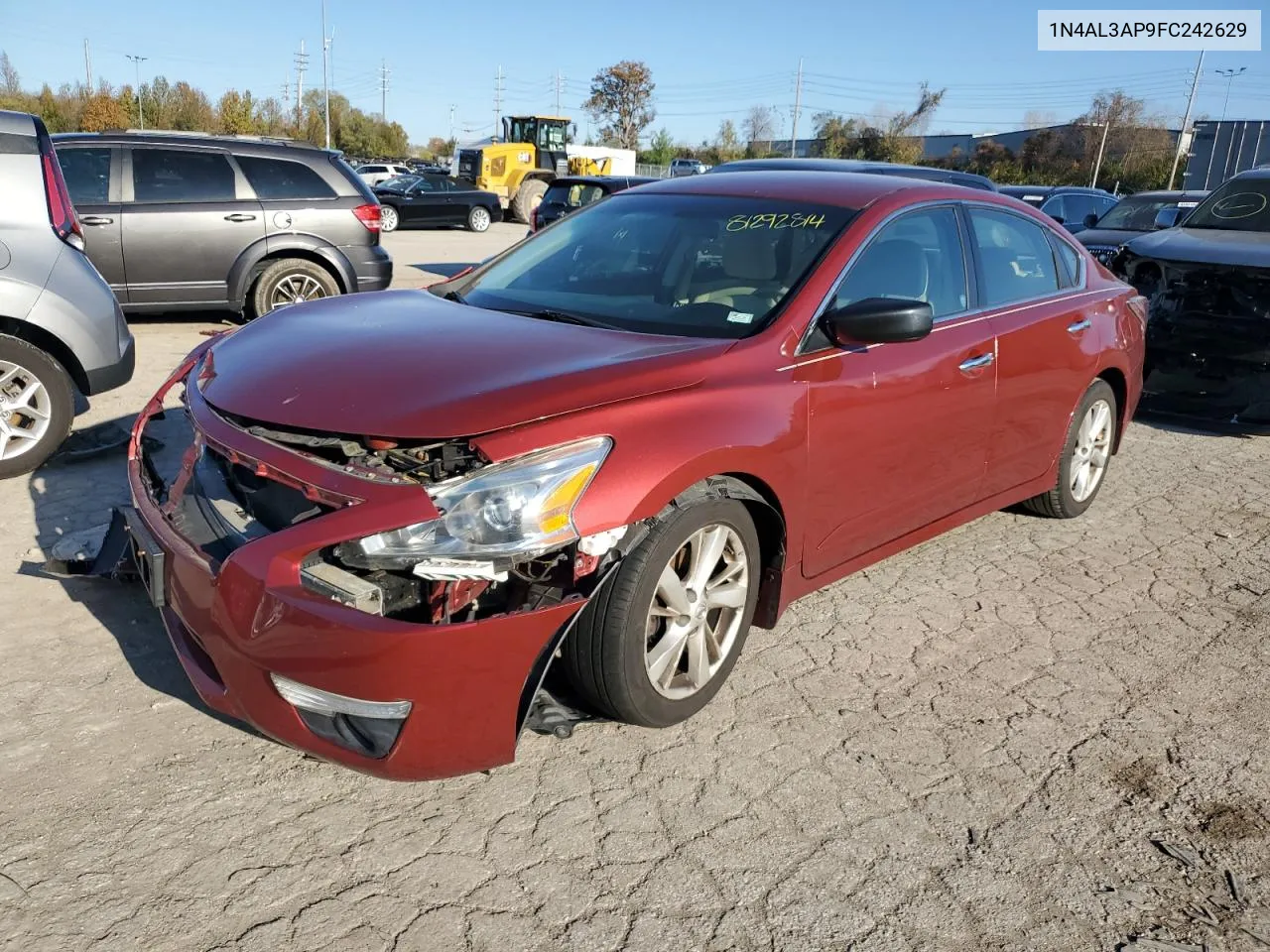 2015 Nissan Altima 2.5 VIN: 1N4AL3AP9FC242629 Lot: 81292814