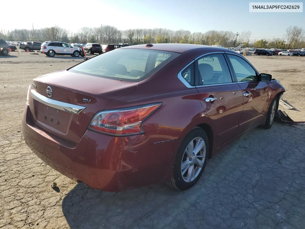 2015 Nissan Altima 2.5 VIN: 1N4AL3AP9FC242629 Lot: 81292814