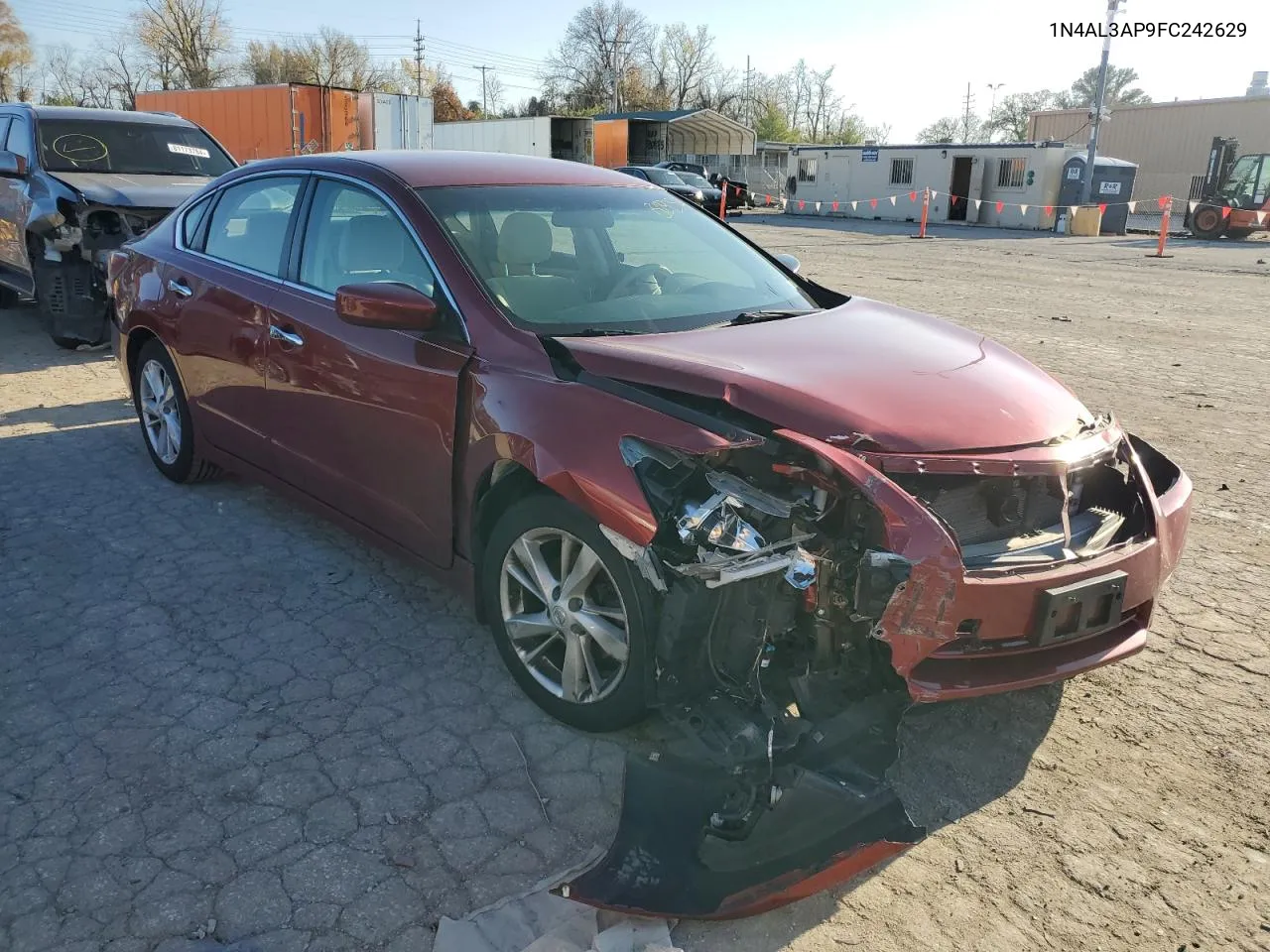 2015 Nissan Altima 2.5 VIN: 1N4AL3AP9FC242629 Lot: 81292814