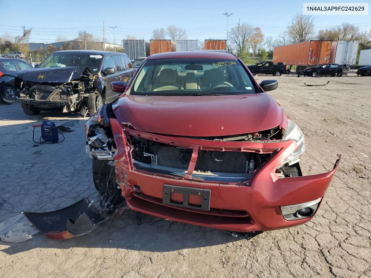 2015 Nissan Altima 2.5 VIN: 1N4AL3AP9FC242629 Lot: 81292814