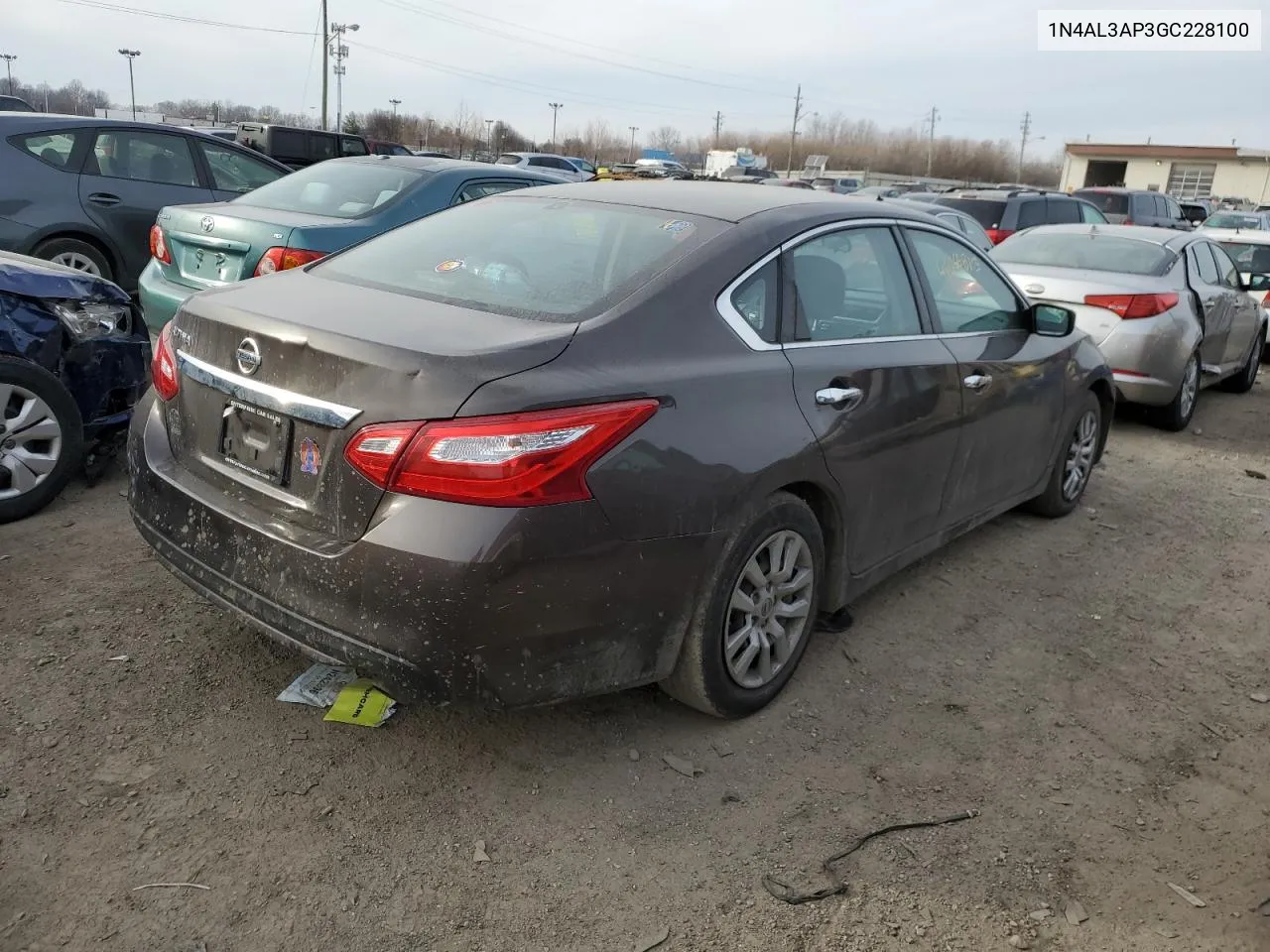 2016 Nissan Altima 2.5 VIN: 1N4AL3AP3GC228100 Lot: 40066813