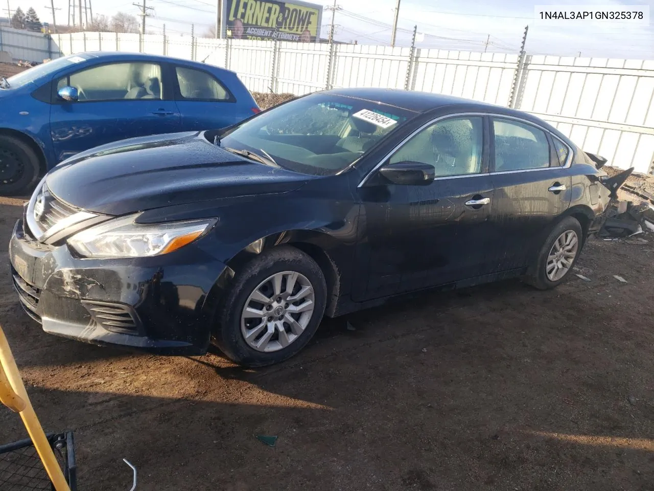 2016 Nissan Altima 2.5 VIN: 1N4AL3AP1GN325378 Lot: 41226454