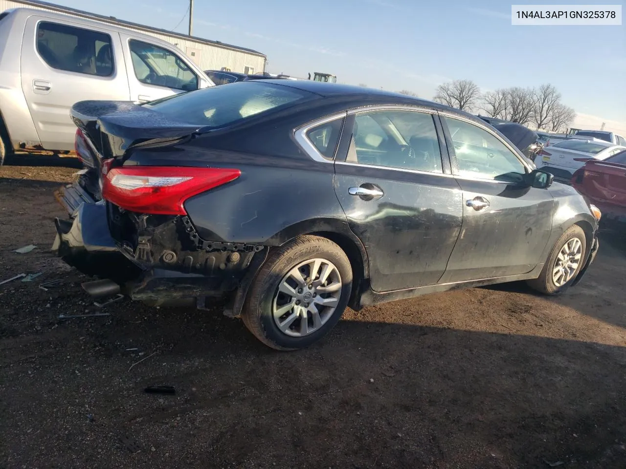 2016 Nissan Altima 2.5 VIN: 1N4AL3AP1GN325378 Lot: 41226454