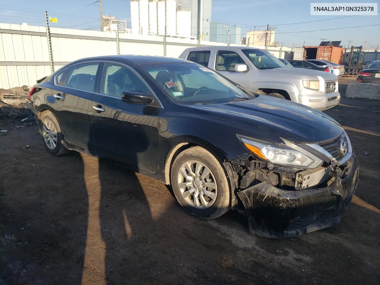 2016 Nissan Altima 2.5 VIN: 1N4AL3AP1GN325378 Lot: 41226454