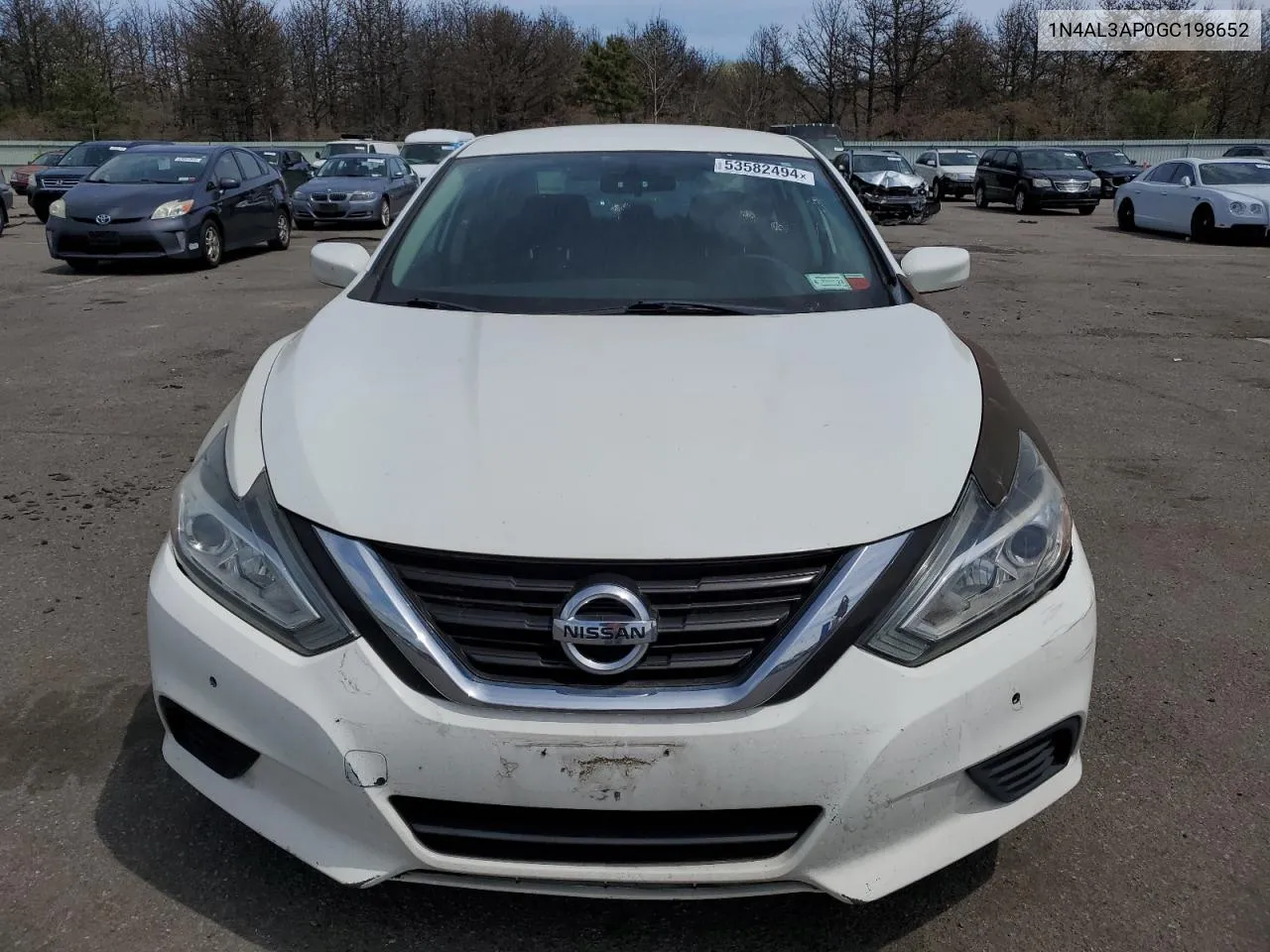 2016 Nissan Altima 2.5 VIN: 1N4AL3AP0GC198652 Lot: 53582494