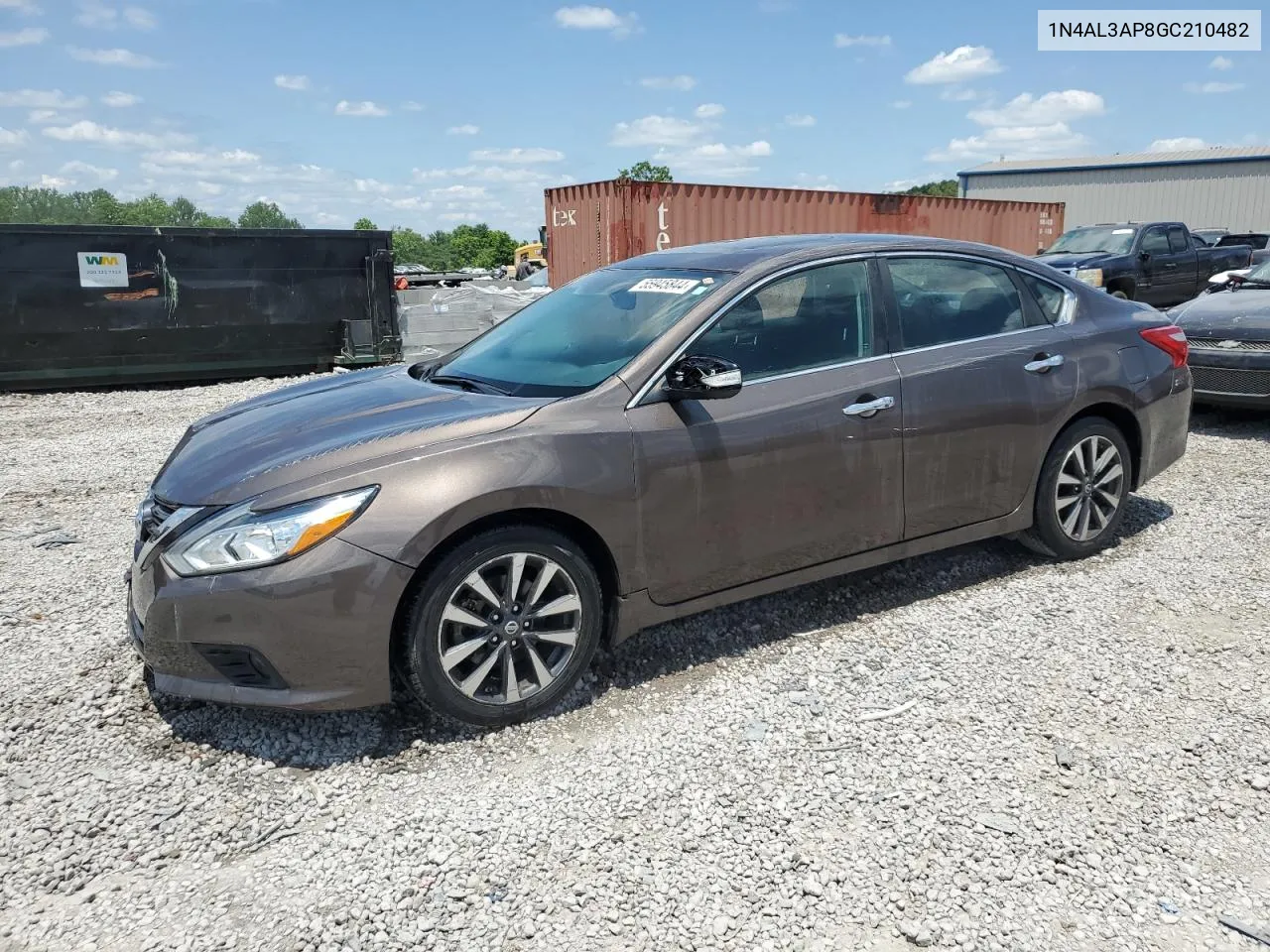 2016 Nissan Altima 2.5 VIN: 1N4AL3AP8GC210482 Lot: 55945844