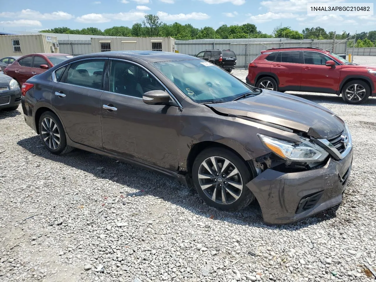 2016 Nissan Altima 2.5 VIN: 1N4AL3AP8GC210482 Lot: 55945844