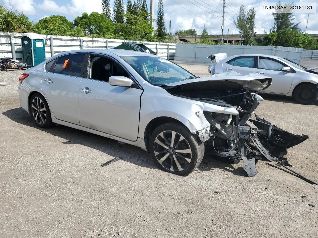 2016 Nissan Altima 2.5 VIN: 1N4AL3AP1GC181181 Lot: 56049924