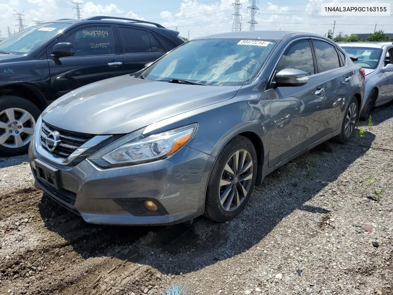 2016 Nissan Altima 2.5 VIN: 1N4AL3AP9GC163155 Lot: 58478214