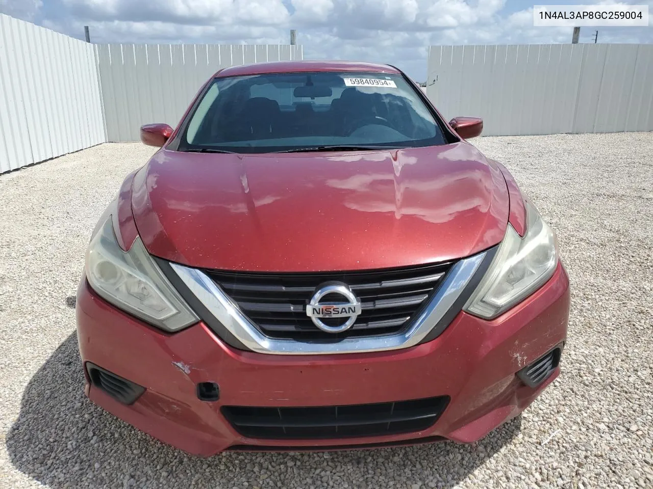 2016 Nissan Altima 2.5 VIN: 1N4AL3AP8GC259004 Lot: 59840954