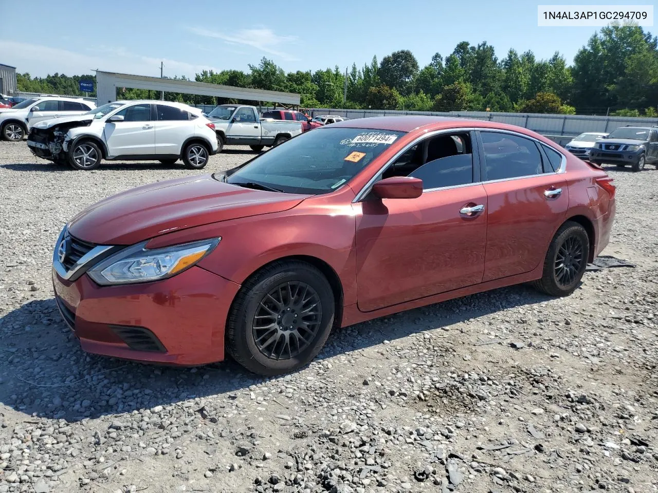 2016 Nissan Altima 2.5 VIN: 1N4AL3AP1GC294709 Lot: 60071494