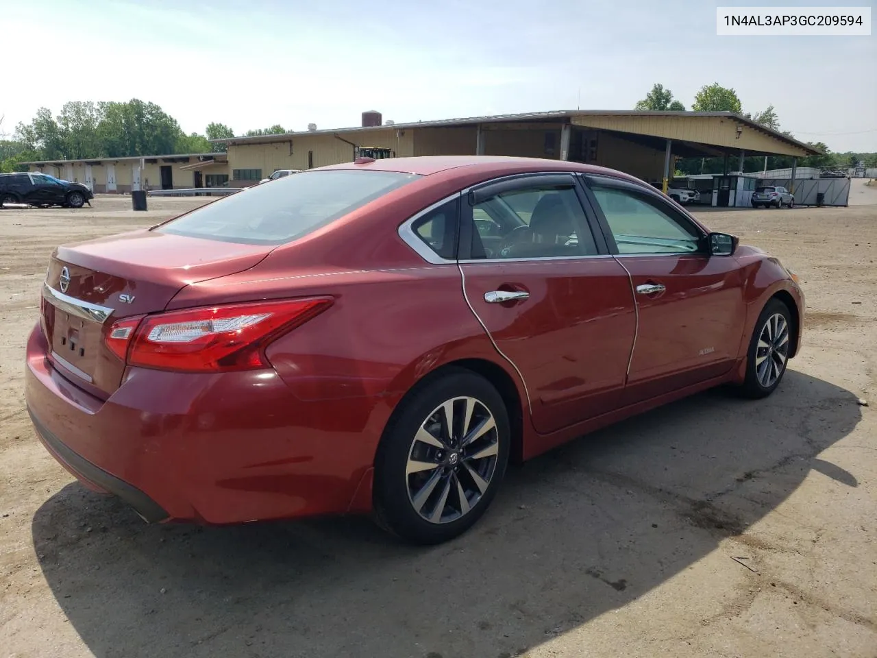 2016 Nissan Altima 2.5 VIN: 1N4AL3AP3GC209594 Lot: 60355374