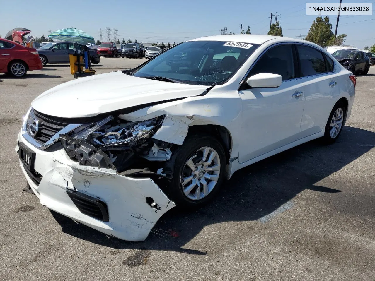 2016 Nissan Altima 2.5 VIN: 1N4AL3AP3GN333028 Lot: 60543684