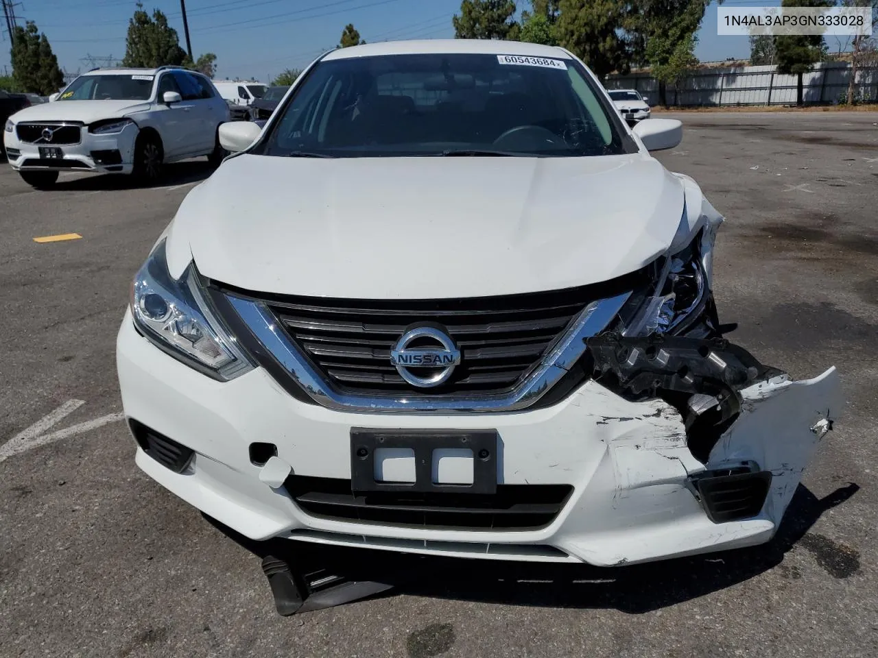 2016 Nissan Altima 2.5 VIN: 1N4AL3AP3GN333028 Lot: 60543684