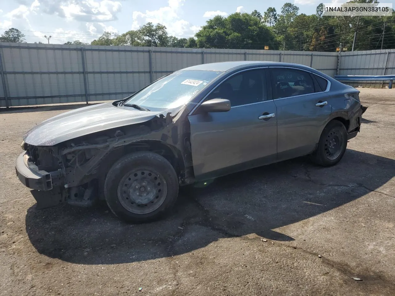 2016 Nissan Altima 2.5 VIN: 1N4AL3AP3GN383105 Lot: 61443424