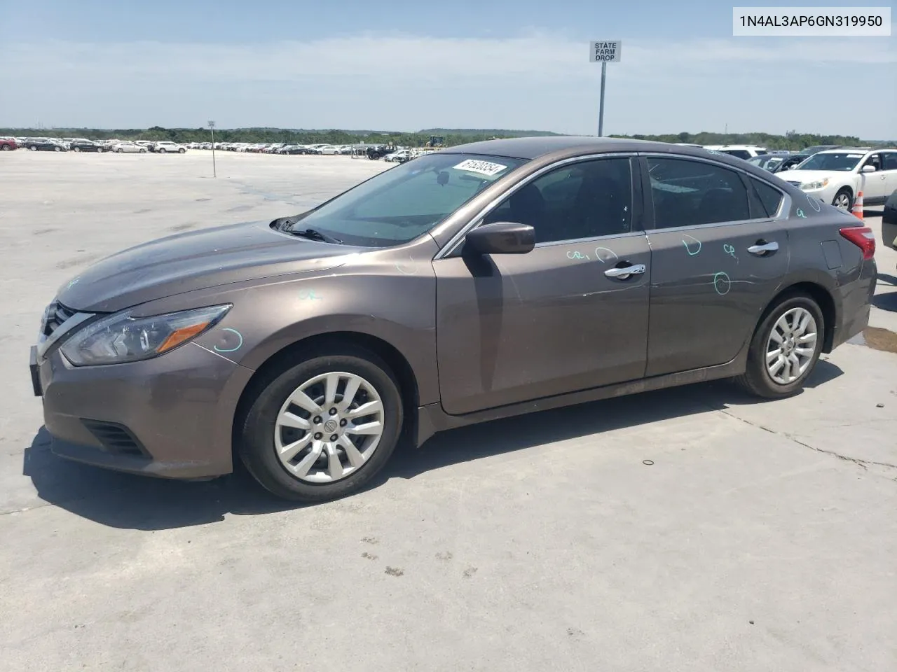 2016 Nissan Altima 2.5 VIN: 1N4AL3AP6GN319950 Lot: 61520354