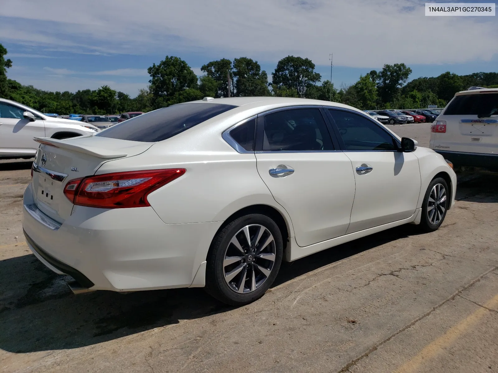 2016 Nissan Altima 2.5 VIN: 1N4AL3AP1GC270345 Lot: 61634844