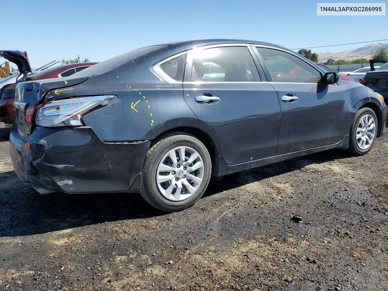 2016 Nissan Altima 2.5 VIN: 1N4AL3APXGC286995 Lot: 61706114