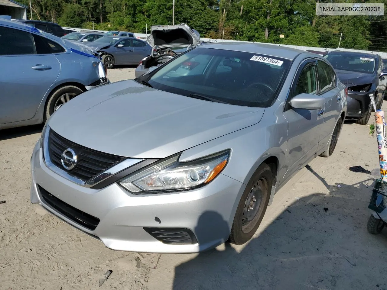 2016 Nissan Altima 2.5 VIN: 1N4AL3AP0GC270238 Lot: 61897364