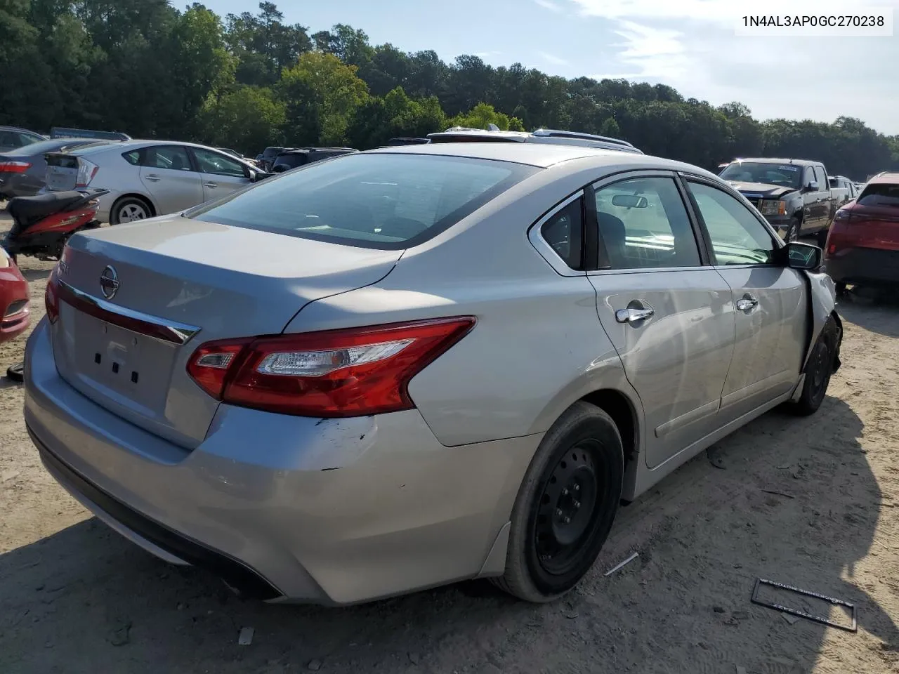 2016 Nissan Altima 2.5 VIN: 1N4AL3AP0GC270238 Lot: 61897364