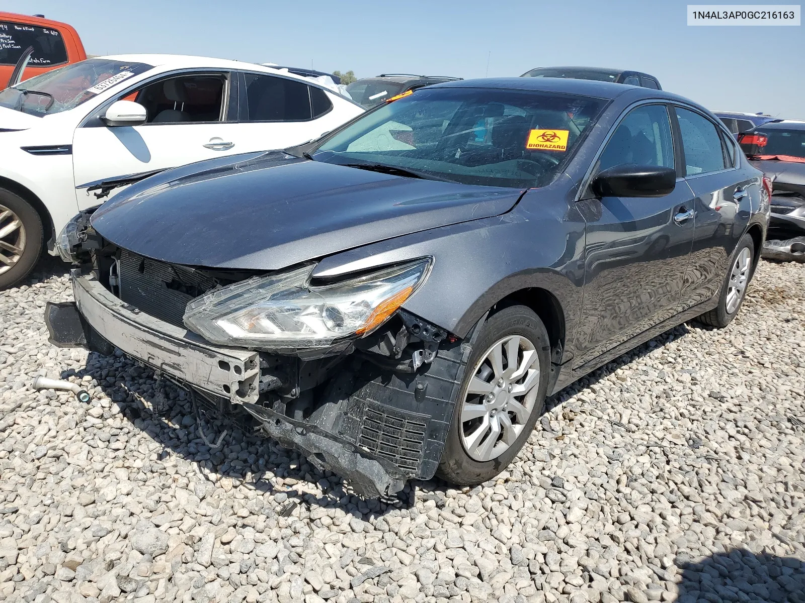 2016 Nissan Altima 2.5 VIN: 1N4AL3AP0GC216163 Lot: 63442824