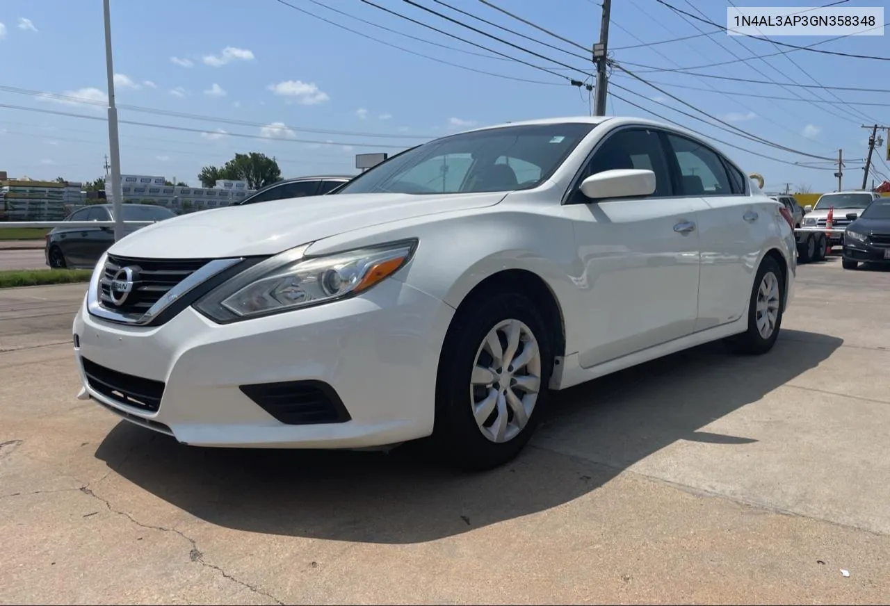 2016 Nissan Altima 2.5 VIN: 1N4AL3AP3GN358348 Lot: 63463714