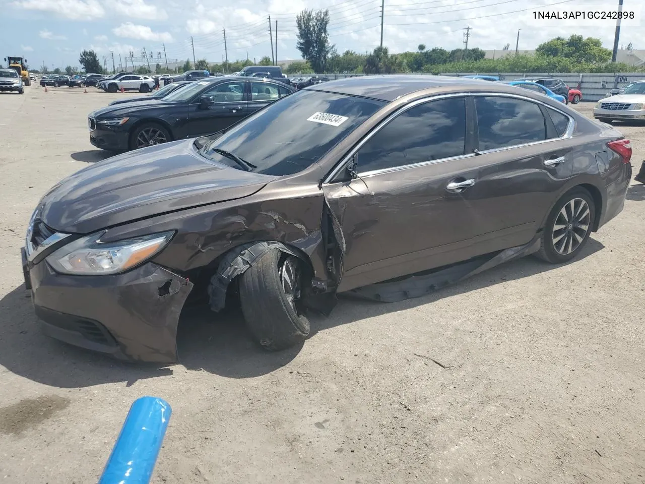 2016 Nissan Altima 2.5 VIN: 1N4AL3AP1GC242898 Lot: 63600434