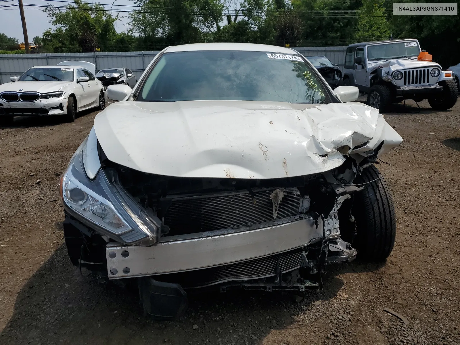 2016 Nissan Altima 2.5 VIN: 1N4AL3AP3GN371410 Lot: 65737174