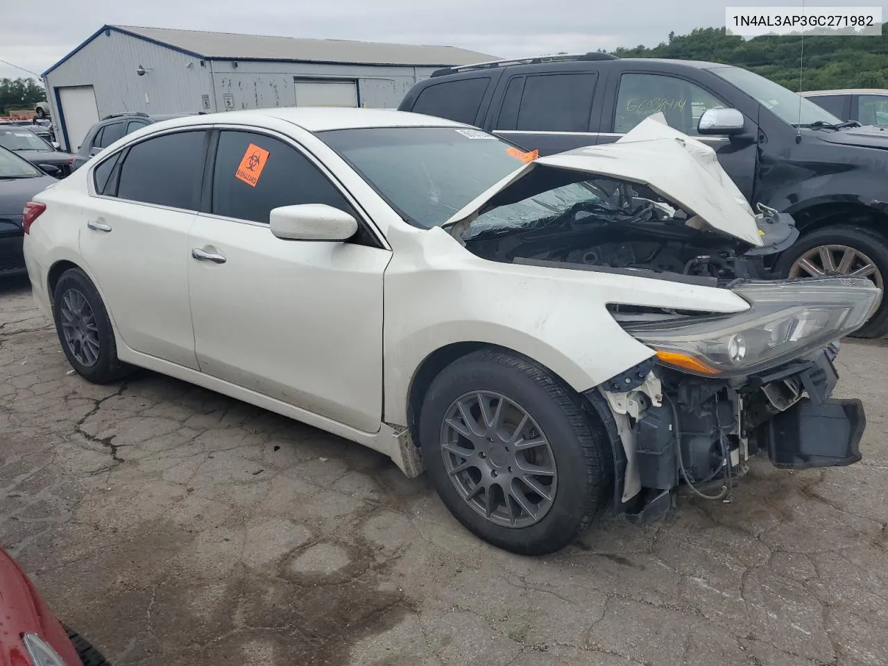 2016 Nissan Altima 2.5 VIN: 1N4AL3AP3GC271982 Lot: 66101234